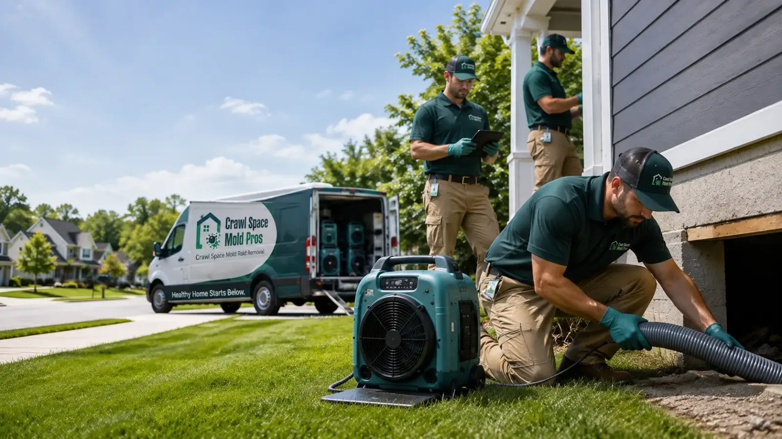 Crawl Space Mold Removal in Sawyerville, IL